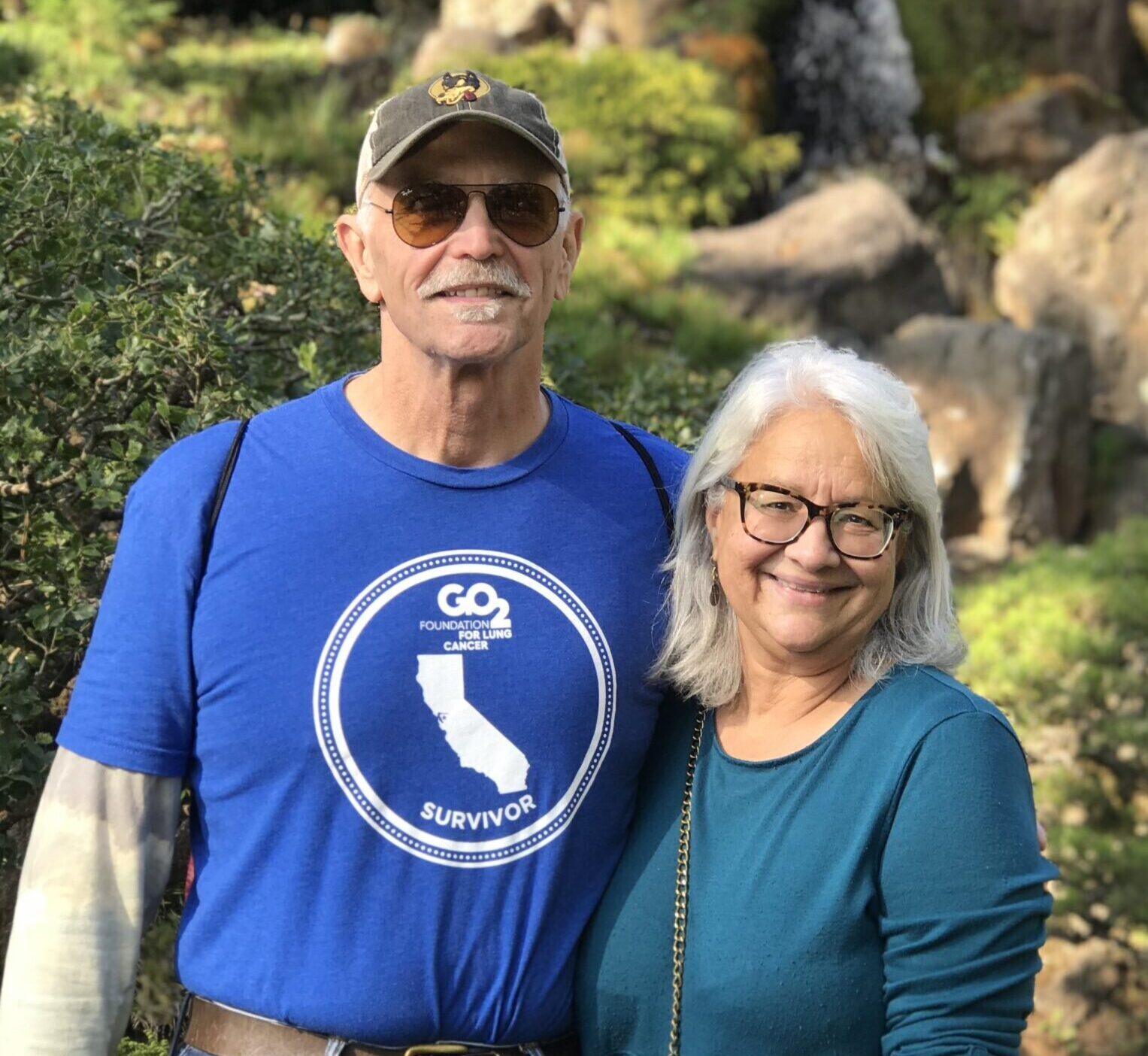 Barney Brinkmann with his wife