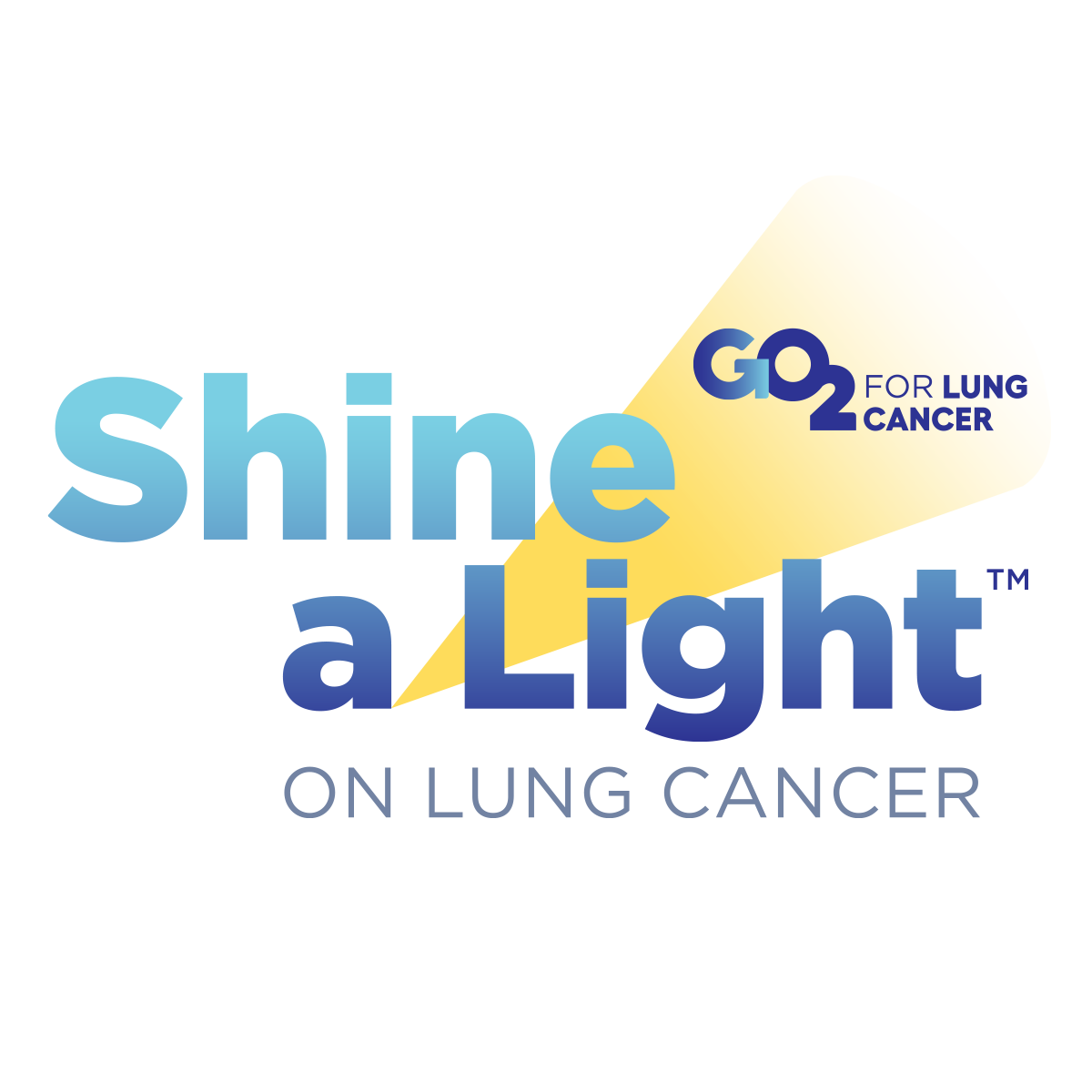 Shine a Light on Lung Cancer logo