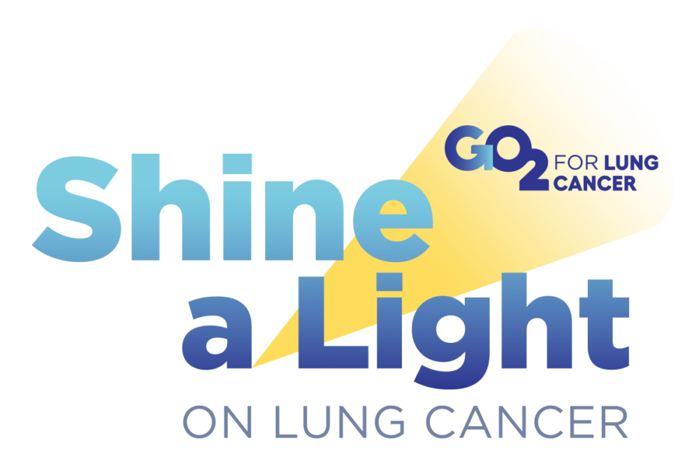 Shine a Light on Lung Cancer logo