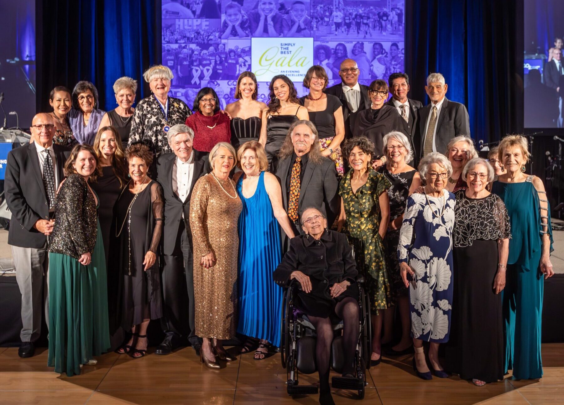 GO2 gala group of survivors