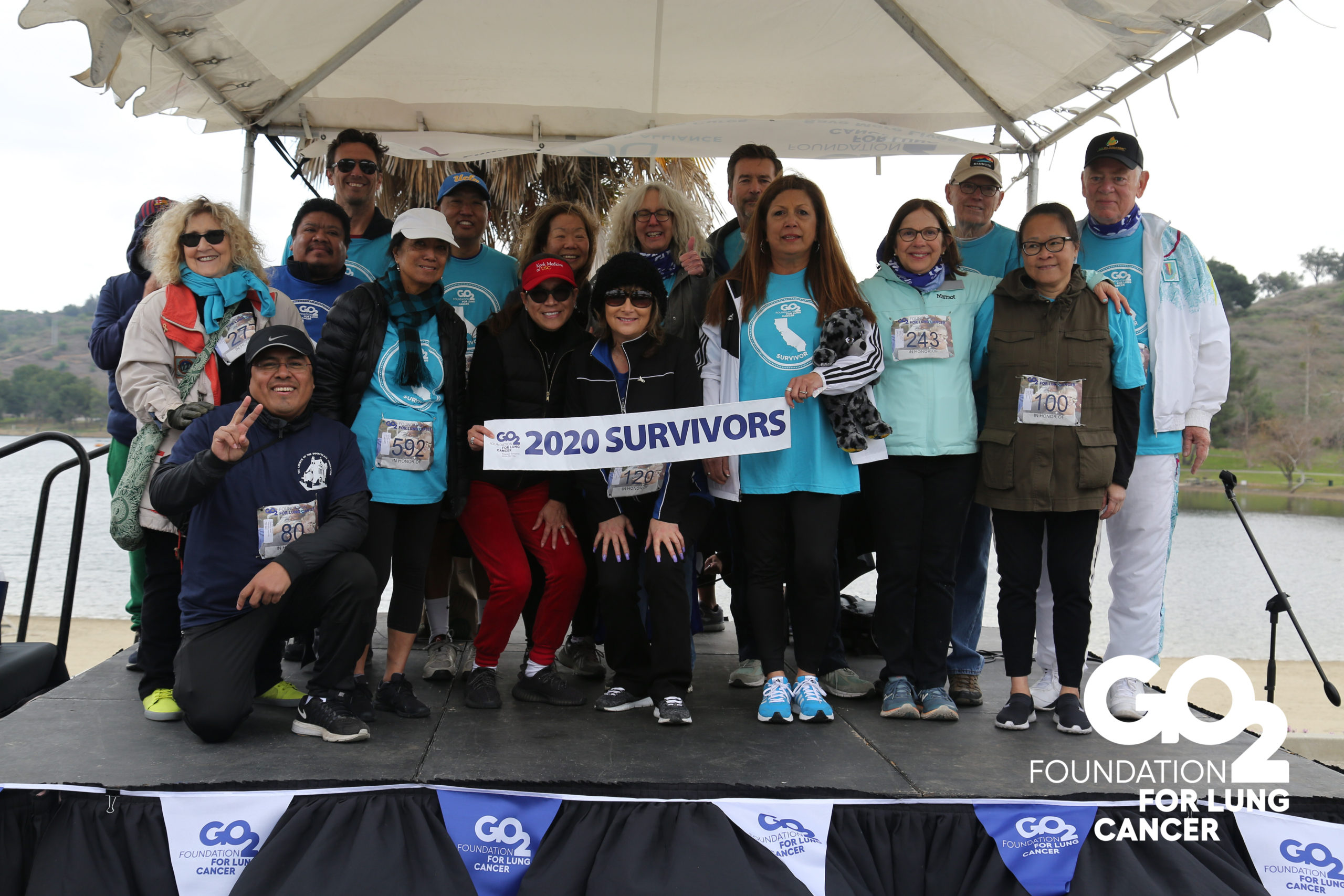 GO2 2020 survivors walk run