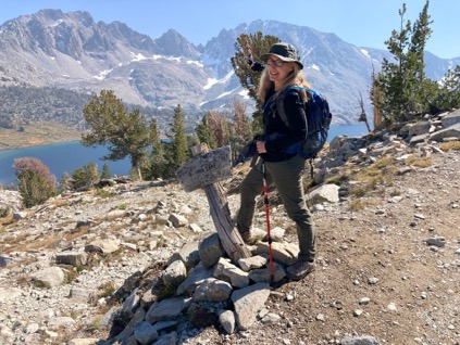 June on a hike