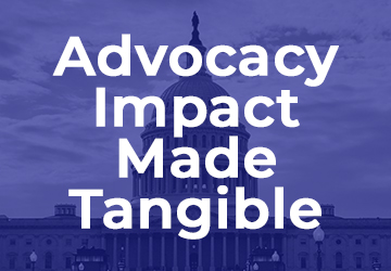 advocacy impact made tangible