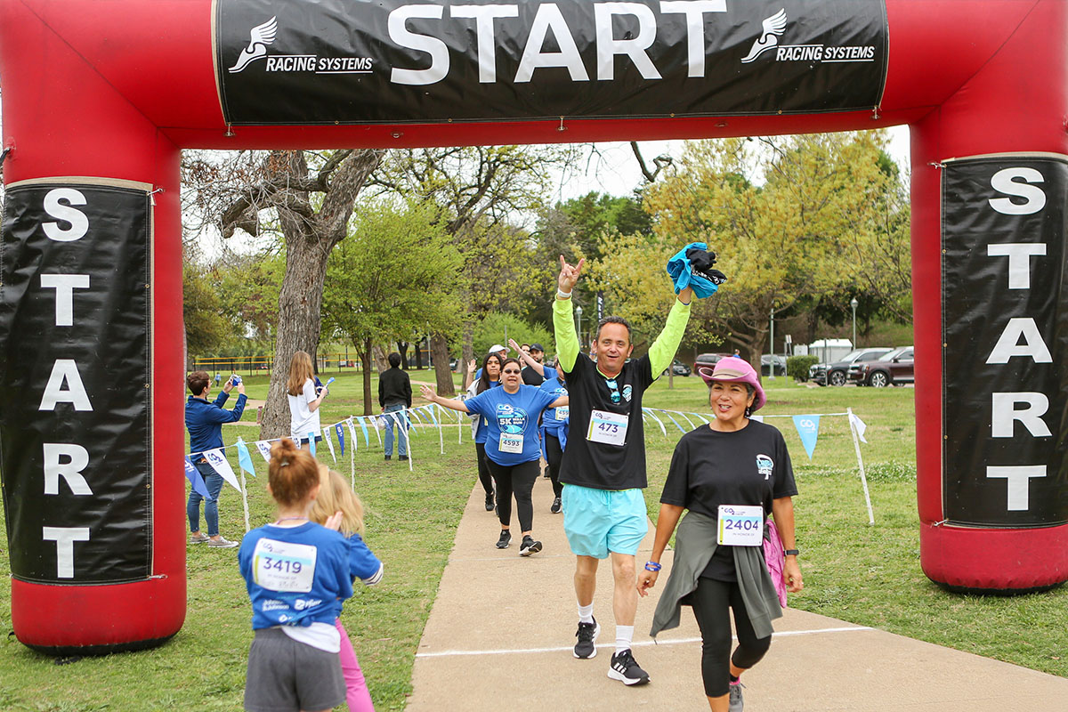 Dallas starting line