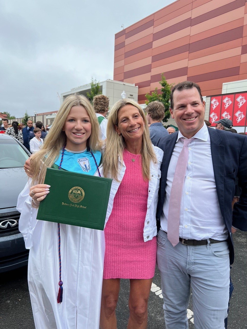 Craig at his daughter's graduation
