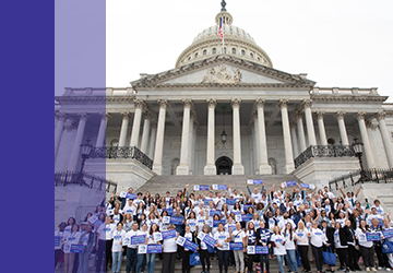 Group in front of Capitol Hill